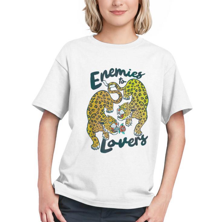 Enemies To Lovers Jaguar Tee Romance Book Plot Device Trope Graphic Youth