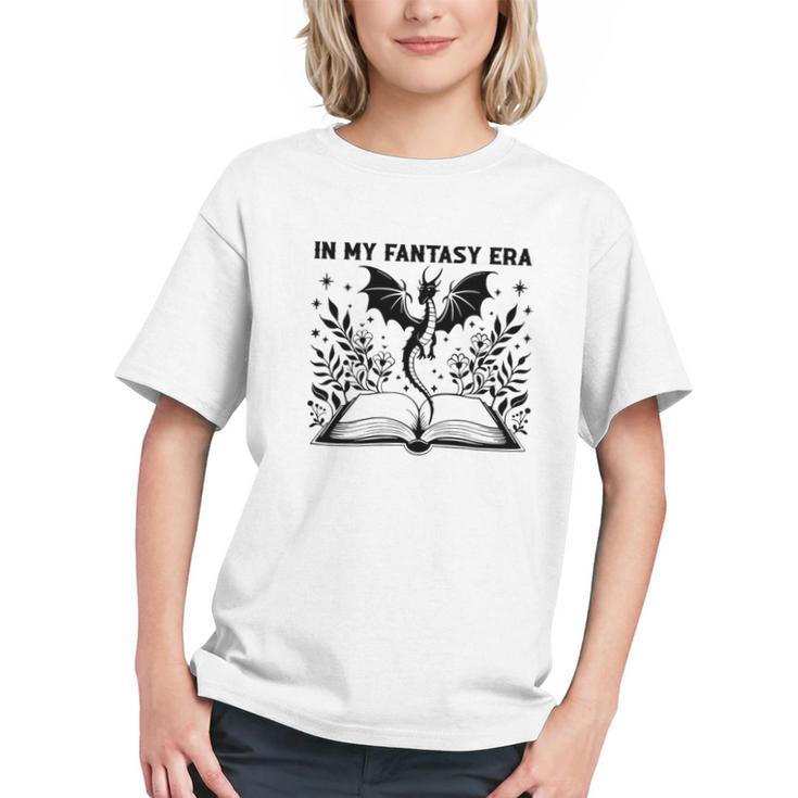 In My Fantasy Era Book Lover Tee Premium Tri-Blend Graphic Youth