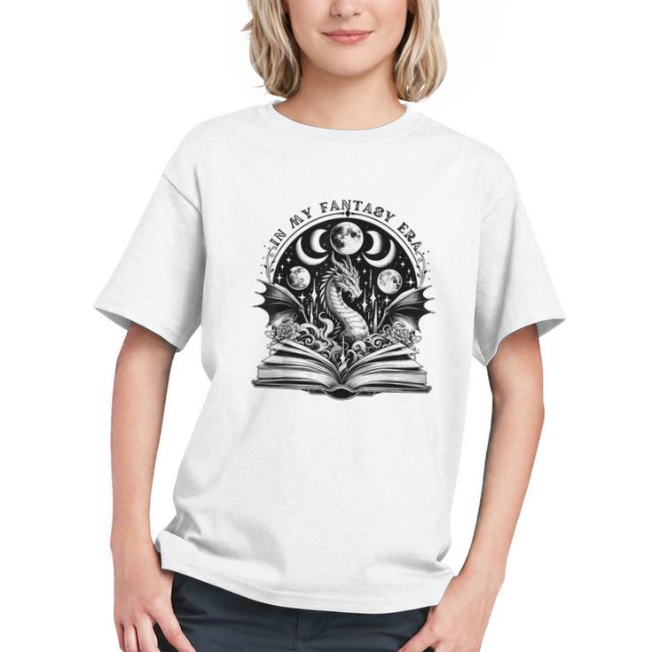 In My Fantasy Era Books Dragon & Moon Bookish Bookworm Graphic Youth
