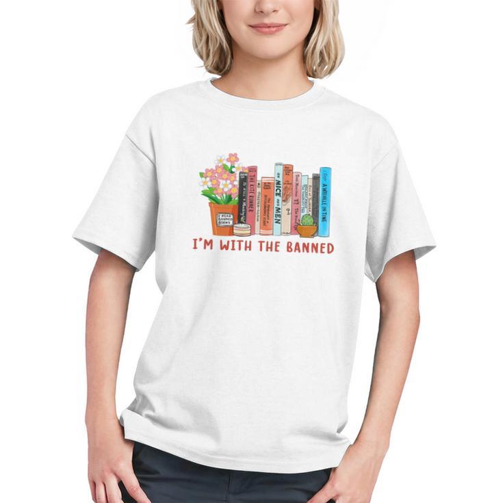 I'm With The Banned Books – Book Lover Librarian Reading Graphic Youth