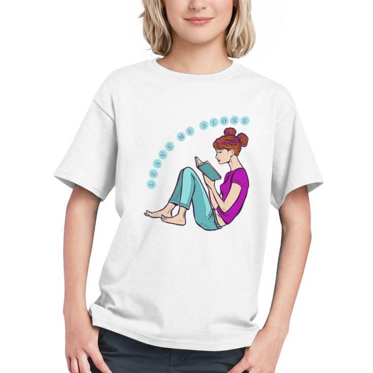 Leave Me Alone I'm Reading a Book For Bookworms Premium Tri-Blend Graphic Youth