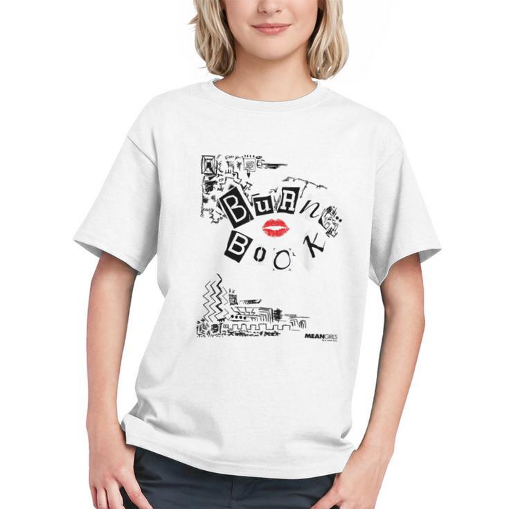 Mean Girls Burn Book Cover Art Graphic Youth