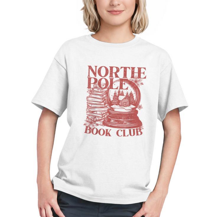 North Pole Book Club Christmas Graphic Youth