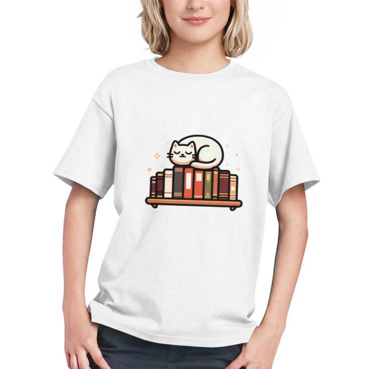 Read More Banned Books Reader Cat Lover Librarian Freedom Graphic Youth