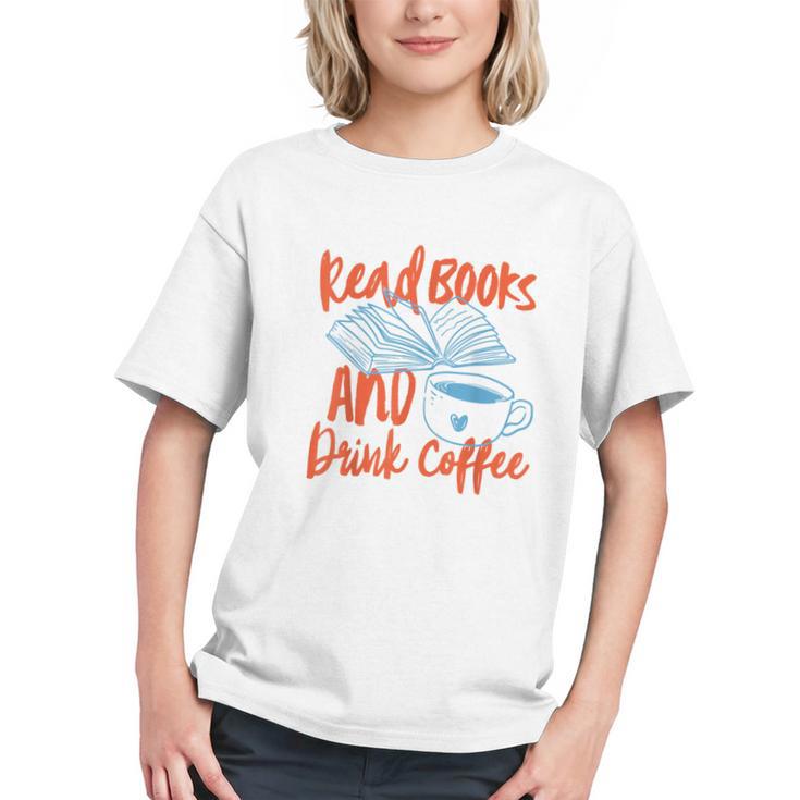 Read Book And Drink Coffee Book Club Reading Graphic Youth