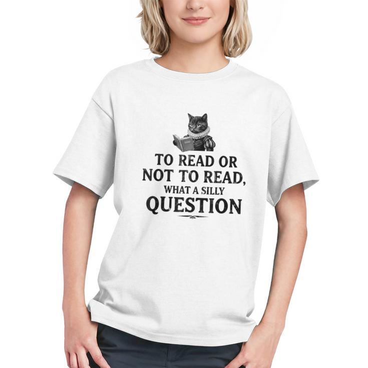 To Read Or Not To Read Book Lover Readers Bookworm Reading Graphic Youth
