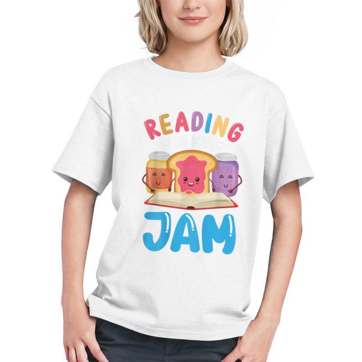 Reading Is My Jam I Love To Read Books Boy Girl Graphic Youth