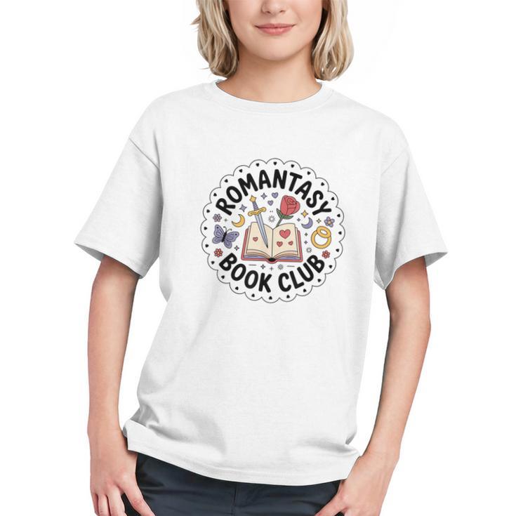 Romantasy Book Club Romance Fantasy Book Lover Tee Graphic Youth