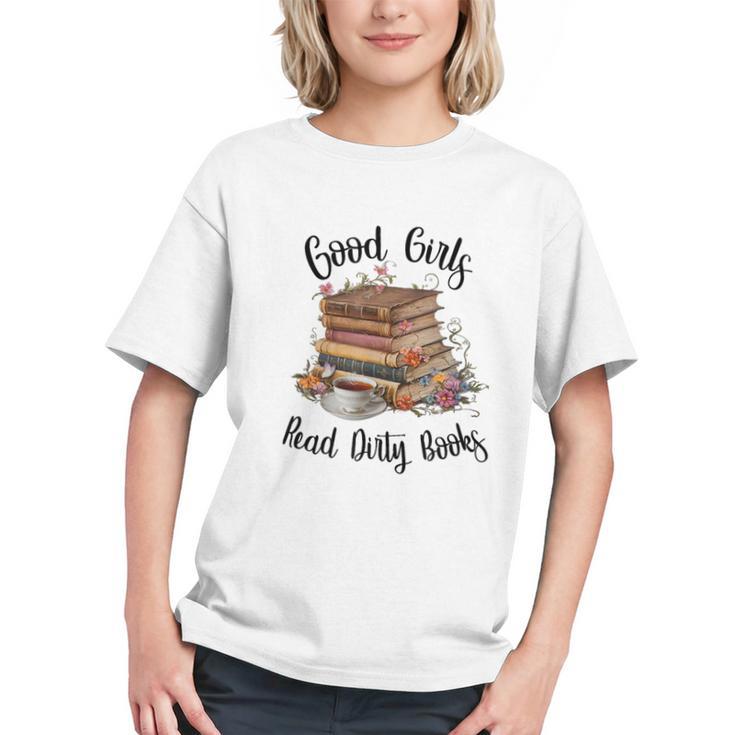 Vintage Fantasy Romance Lover Good Girls Read Dirty Books Graphic Youth