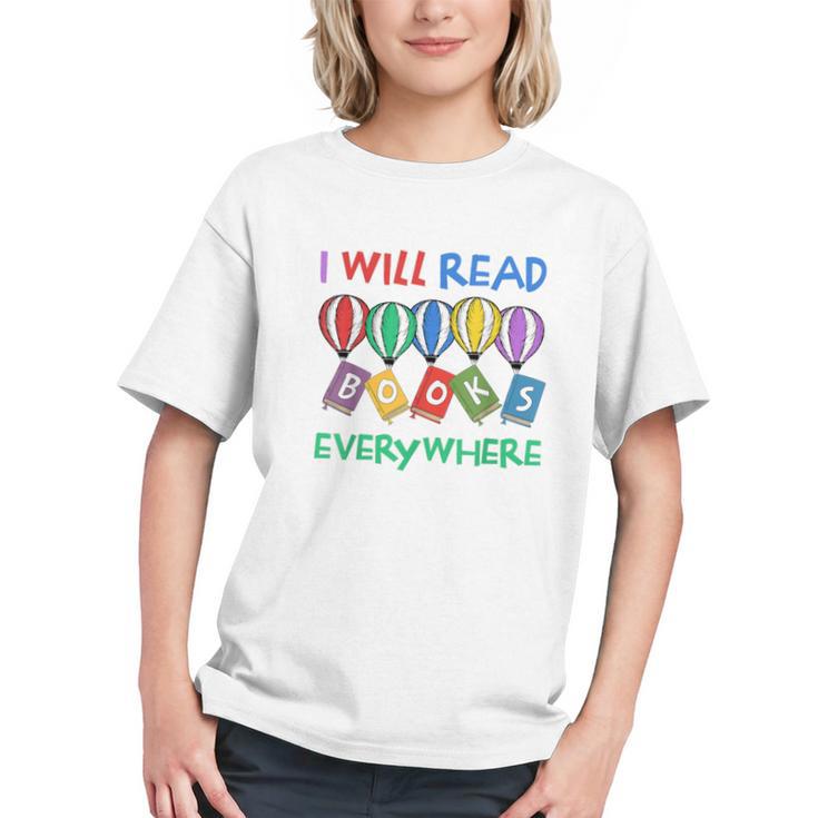I Will Read Books Everywhere Across America Child Readers Graphic Youth