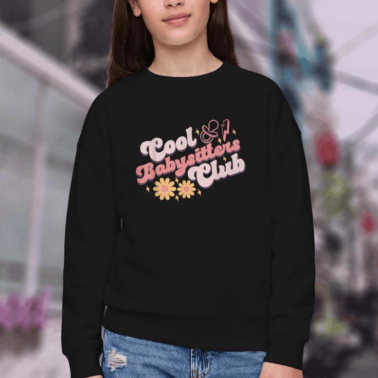 Babysitters Club Book Daycare Provider Friends Childcare Day Youth Crewneck Sweatshirt
