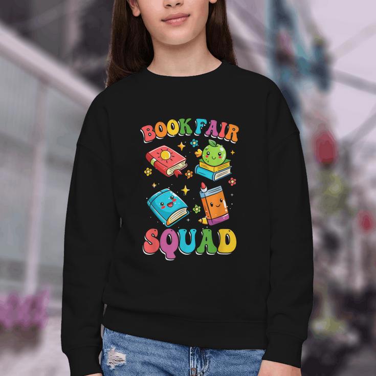 Book Fair Squad Youth Crewneck Sweatshirt