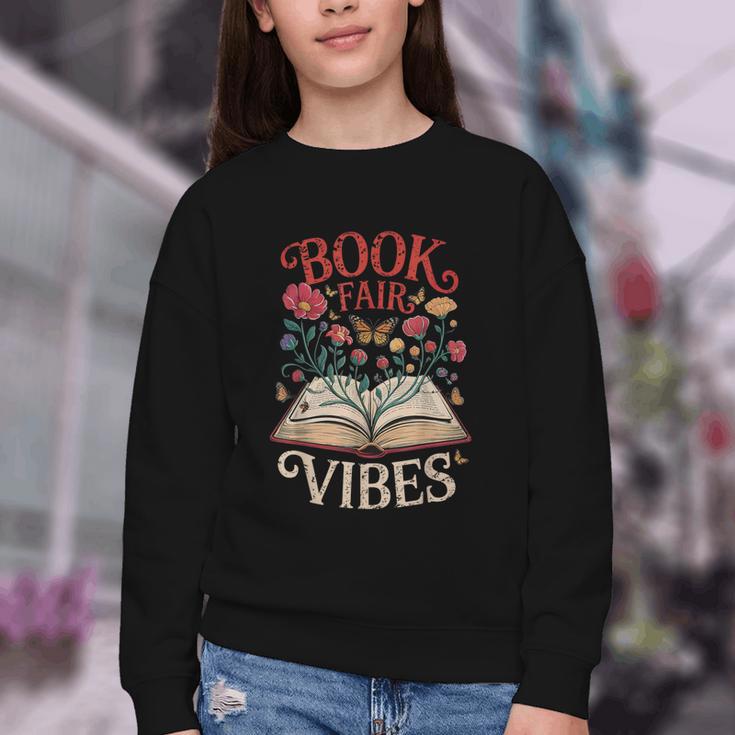 Book Fair Vibes Youth Crewneck Sweatshirt Book Fair Vibes Youth Crewneck Sweatshirt