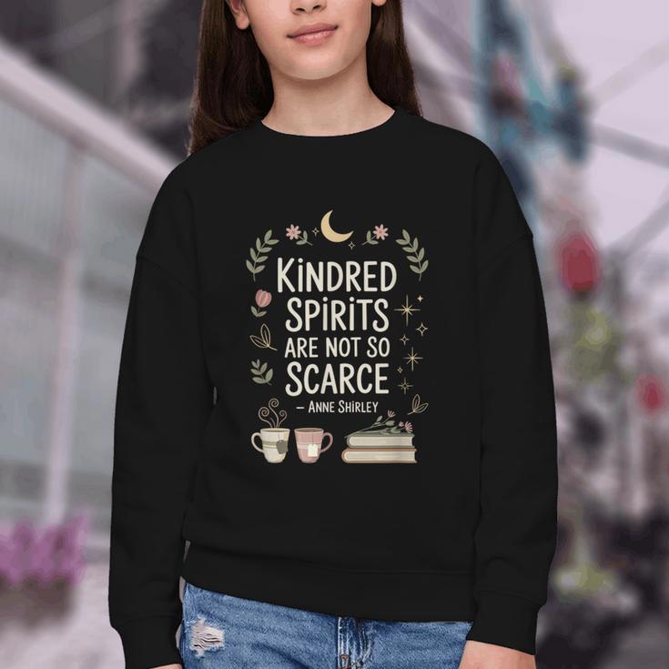 Book Lover Friend Quote Anne Youth Crewneck Sweatshirt