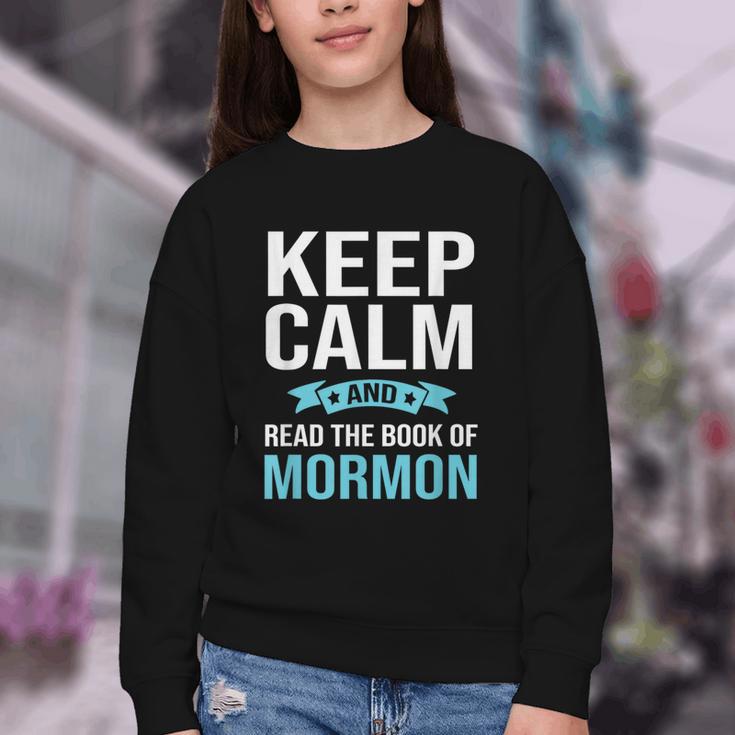 Book Of Mormon LDS Missionary Church Of Latter Day Saints Youth Crewneck Sweatshirt