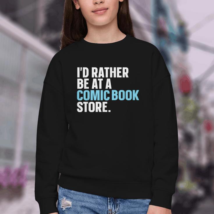 Comic Books Art For Men Women Comics Lover Comics Collector Youth Crewneck Sweatshirt