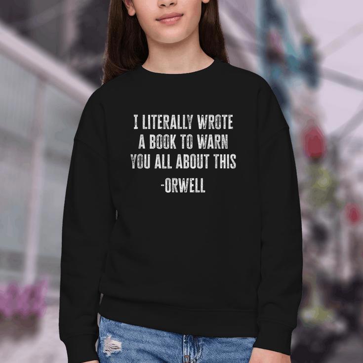 I Literally Wrote A Book To Warn You All About This Youth Crewneck Sweatshirt