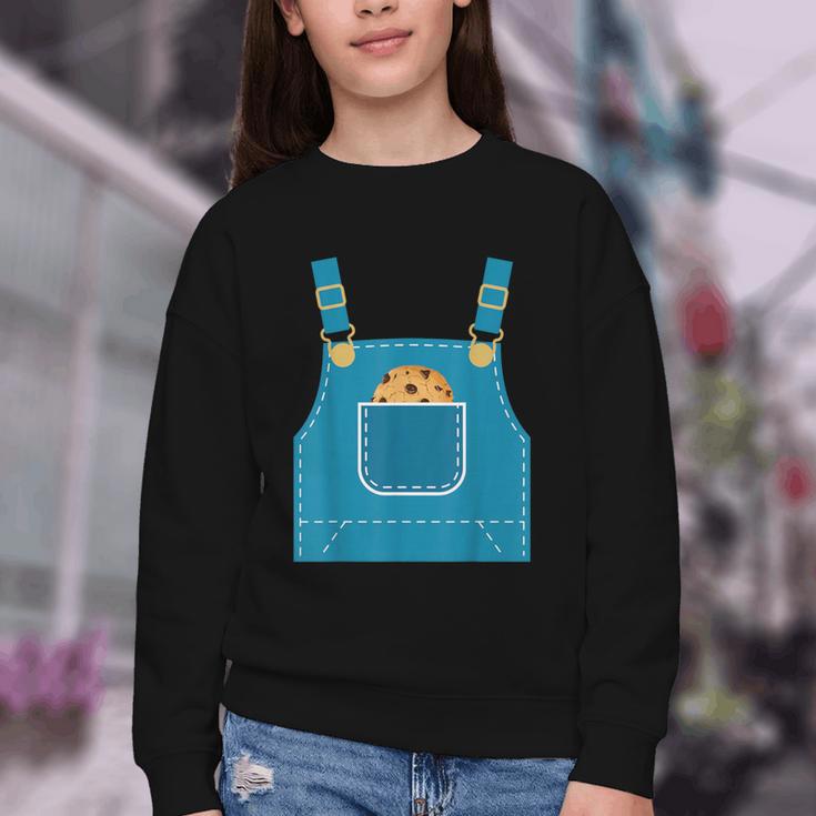 Mouse Halloween Costume Book Cookie Teacher Student Youth Crewneck Sweatshirt