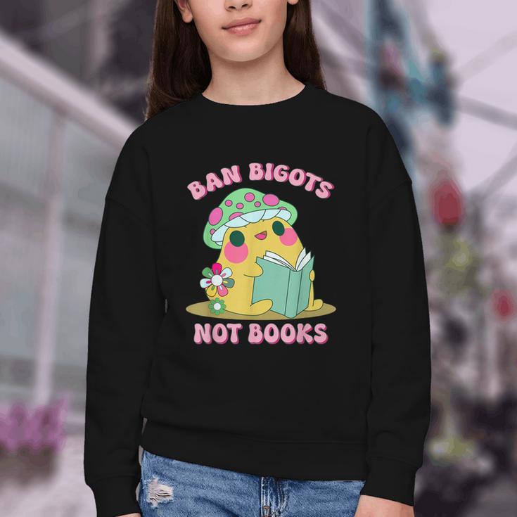 Do Not Forbid Fanatics Books Funny Mushroom Books Reading Youth Crewneck Sweatshirt Do Not Forbid Fanatics Books Funny Mushroom Books Reading Youth Crewneck Sweatshirt