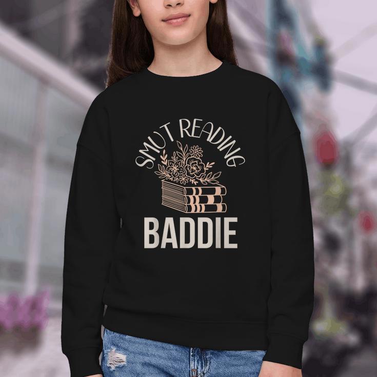 Smutty Book Merch Women Smut Reading Baddie Read Fairy Tales Youth Crewneck Sweatshirt Smutty Book Merch Women Smut Reading Baddie Read Fairy Tales Youth Crewneck Sweatshirt