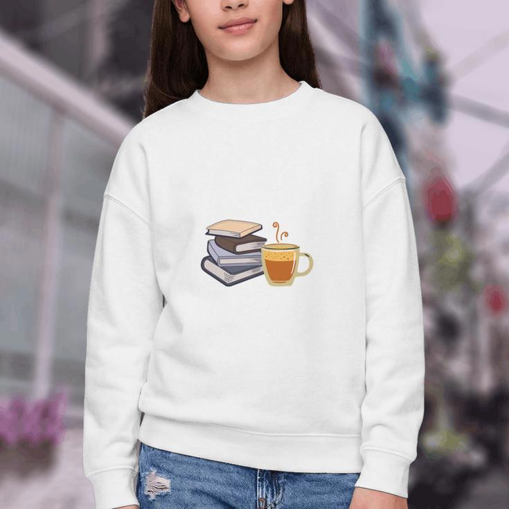 67 Read Every Night Quote For Book Lovers &Coffee Fans Youth Crewneck Sweatshirt 67 Read Every Night Quote For Book Lovers &Coffee Fans Youth Crewneck Sweatshirt