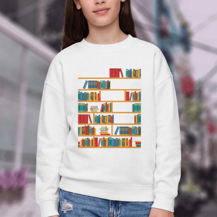 Reading Shirt There Is No Such Thing As Too Many Books Youth Crewneck Sweatshirt Reading Shirt There Is No Such Thing As Too Many Books Youth Crewneck Sweatshirt