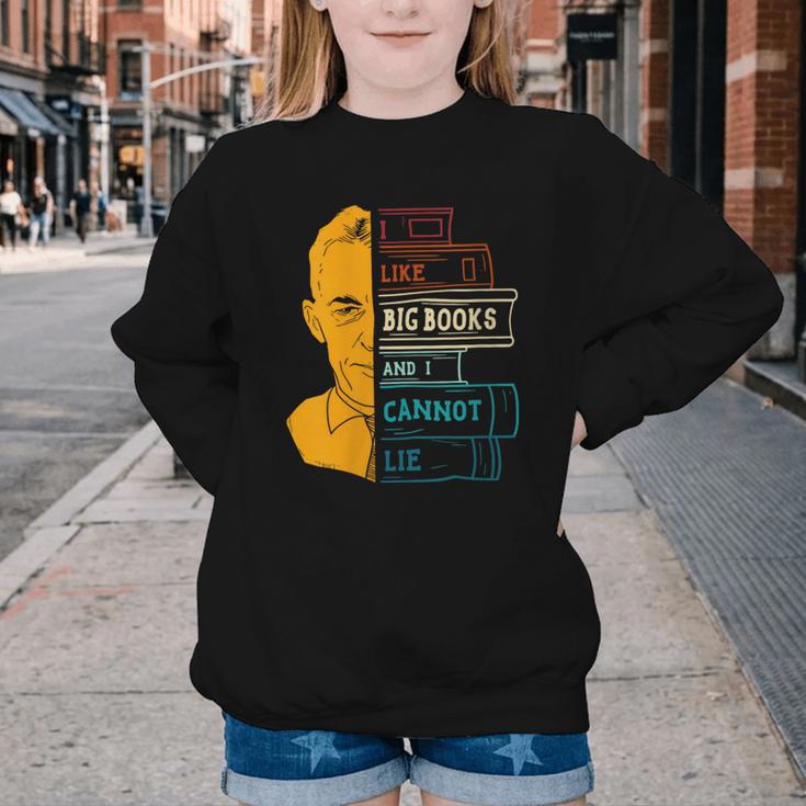 I Like Big Books And I Cannot Lie Apparel Youth Crewneck Sweatshirt I Like Big Books And I Cannot Lie Apparel Youth Crewneck Sweatshirt