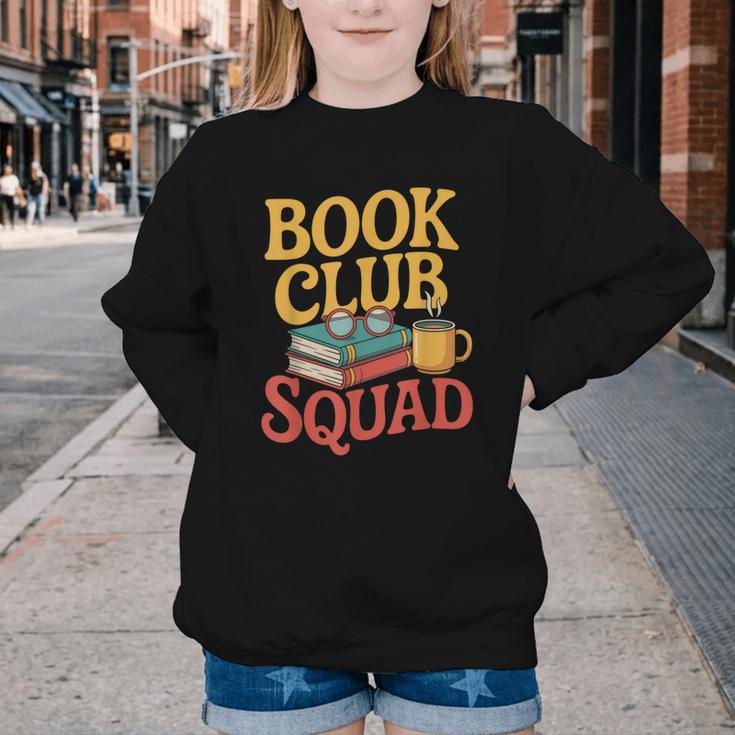 Book Club Squad Youth Crewneck Sweatshirt Book Club Squad Youth Crewneck Sweatshirt