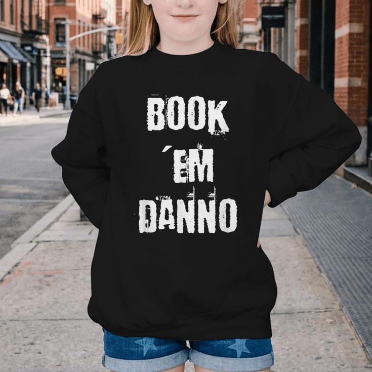 Book 'Em Danno Youth Crewneck Sweatshirt