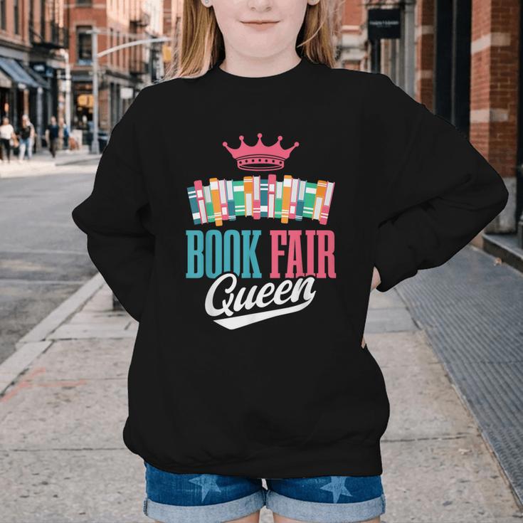 Book Fair Queen Youth Crewneck Sweatshirt
