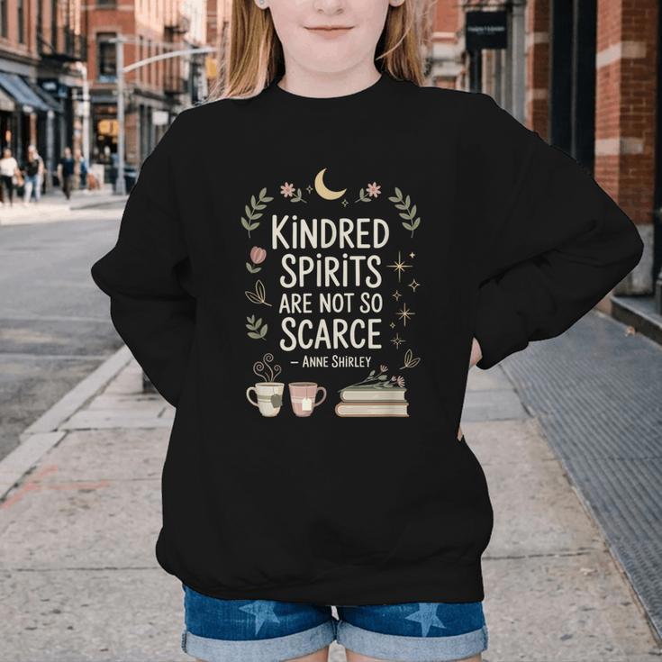Book Lover Friend Quote Anne Youth Crewneck Sweatshirt