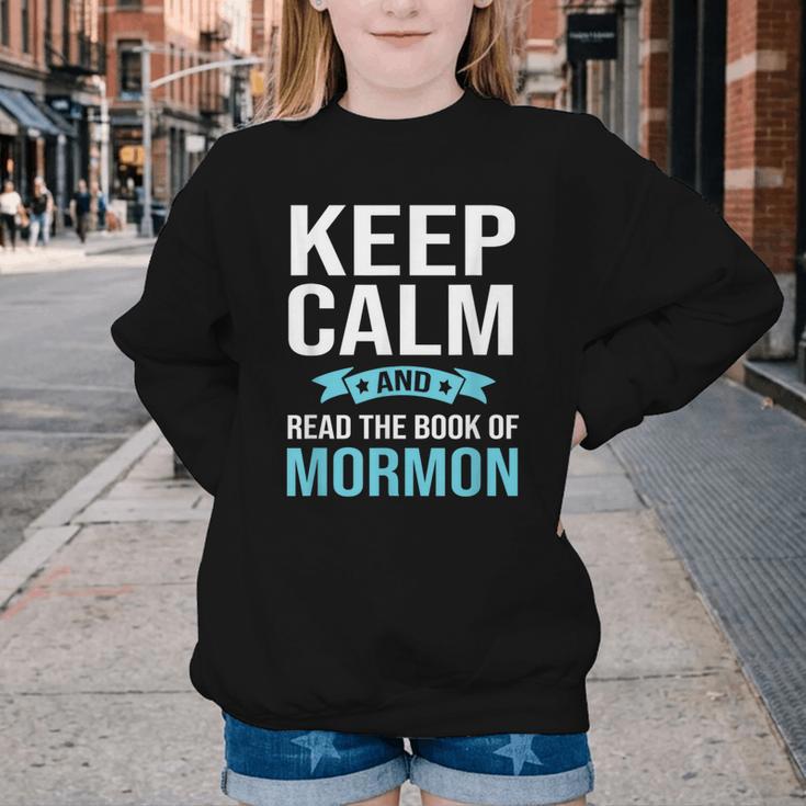 Book Of Mormon LDS Missionary Church Of Latter Day Saints Youth Crewneck Sweatshirt