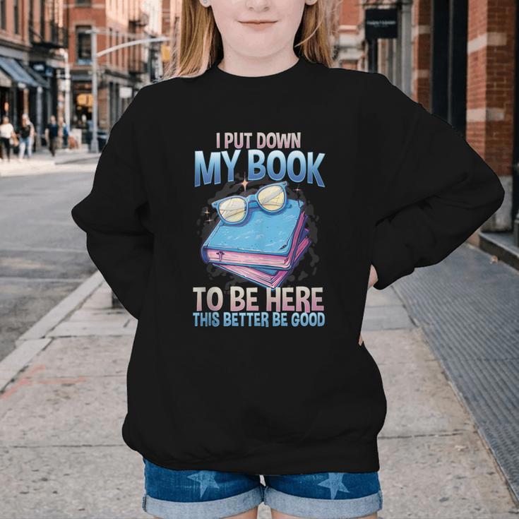 I Closed My Book To Be Here Shirt I Closed My Books Youth Crewneck Sweatshirt I Closed My Book To Be Here Shirt I Closed My Books Youth Crewneck Sweatshirt