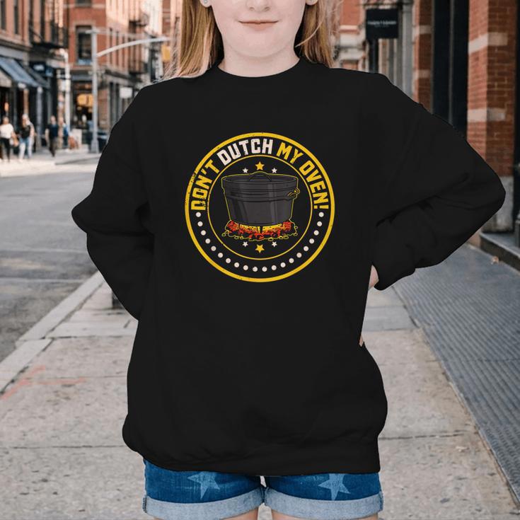 Dutch Oven Cookbook Casserole Cooking Cuisine Camping Recipe Youth Crewneck Sweatshirt Dutch Oven Cookbook Casserole Cooking Cuisine Camping Recipe Youth Crewneck Sweatshirt