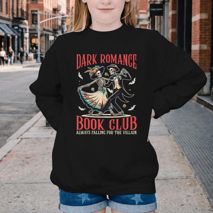 Enemies To Lovers Villain Reading Dark Romance Book Club Youth Crewneck Sweatshirt