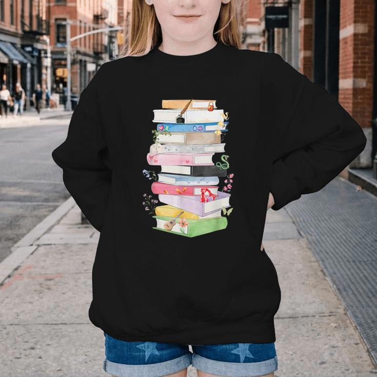 Life Of A Reader Book Lovers Book Nerds Bookworm Youth Crewneck Sweatshirt Life Of A Reader Book Lovers Book Nerds Bookworm Youth Crewneck Sweatshirt