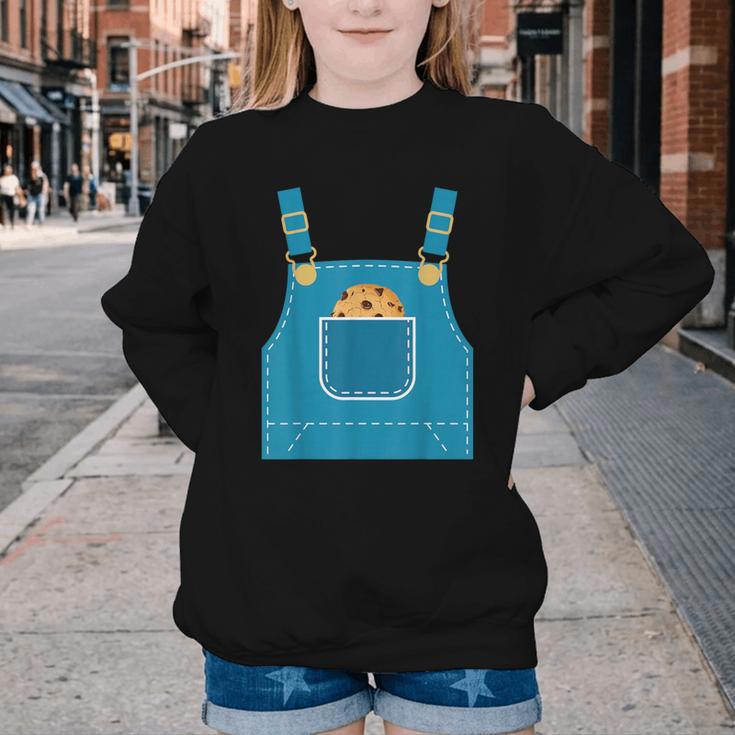 Mouse Halloween Costume Book Cookie Teacher Student Youth Crewneck Sweatshirt
