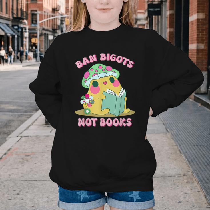 Do Not Forbid Fanatics Books Funny Mushroom Books Reading Youth Crewneck Sweatshirt Do Not Forbid Fanatics Books Funny Mushroom Books Reading Youth Crewneck Sweatshirt