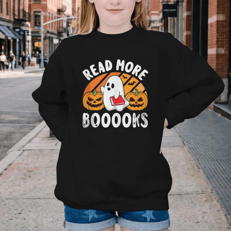 Read More Books Teacher Halloween Men Women Youth Crewneck Sweatshirt