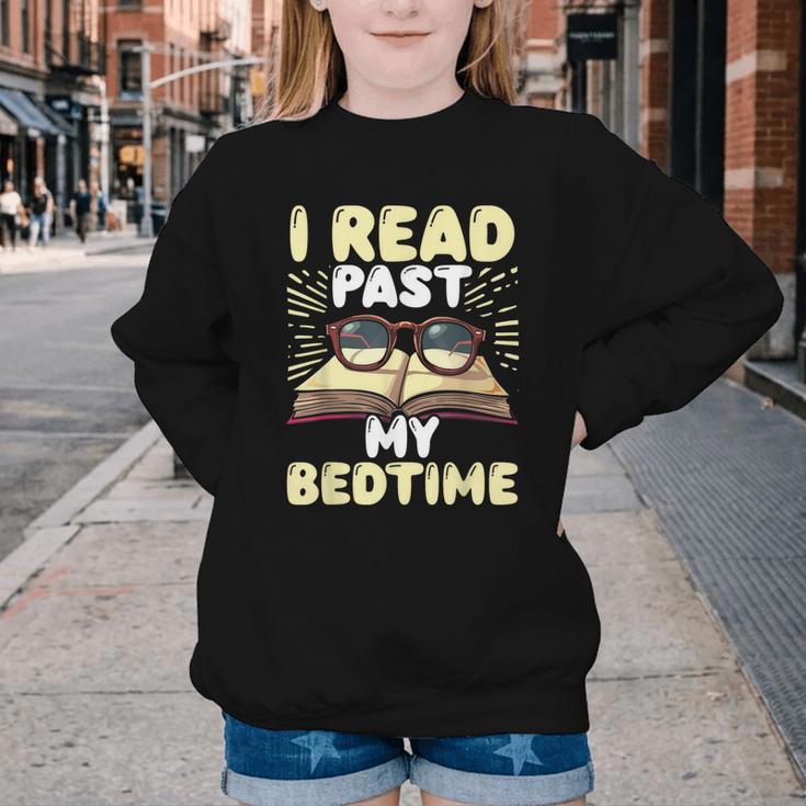 Reading Books For Kids Book Lover Bookworm Librarian Youth Crewneck Sweatshirt Reading Books For Kids Book Lover Bookworm Librarian Youth Crewneck Sweatshirt