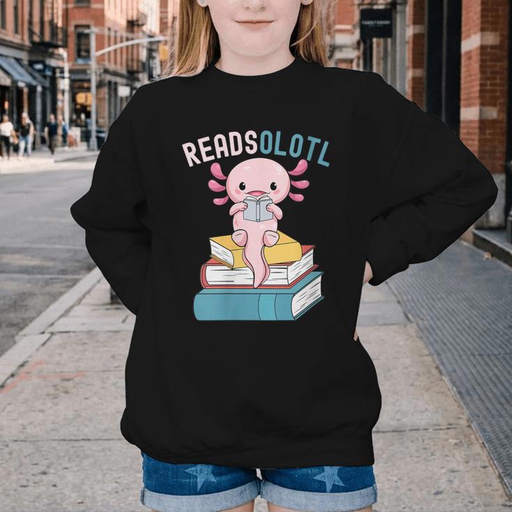 Reads Alotl Shirt Kids Readsolotl Read Axolotl Shirt Books Youth Crewneck Sweatshirt Reads Alotl Shirt Kids Readsolotl Read Axolotl Shirt Books Youth Crewneck Sweatshirt