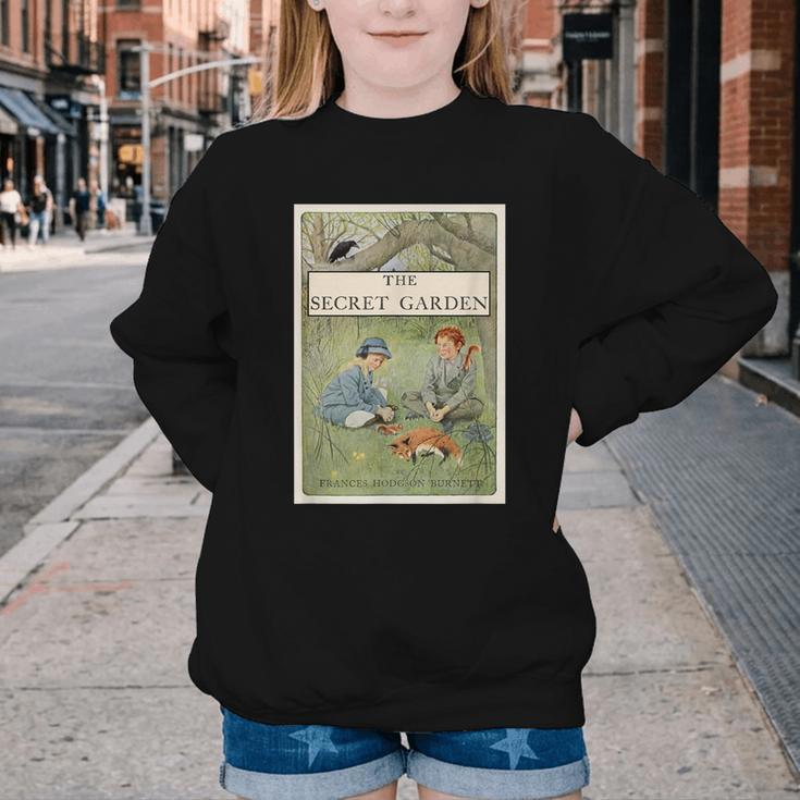 The Secret Garden Book Youth Crewneck Sweatshirt