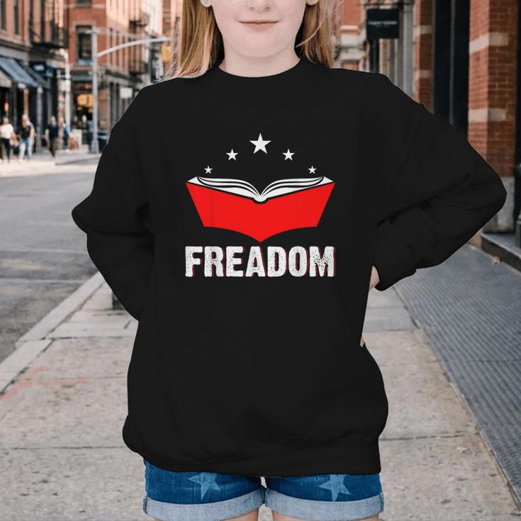 I Survived Reading Banned Books And All I Got Was Smarter Youth Crewneck Sweatshirt