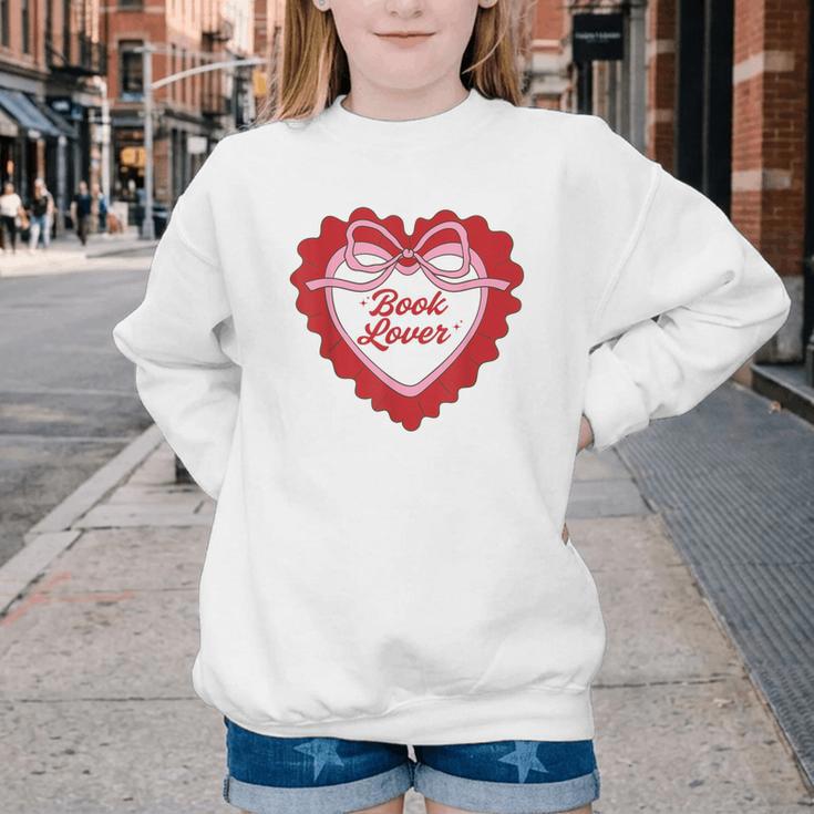 Book Lover Youth Crewneck Sweatshirt