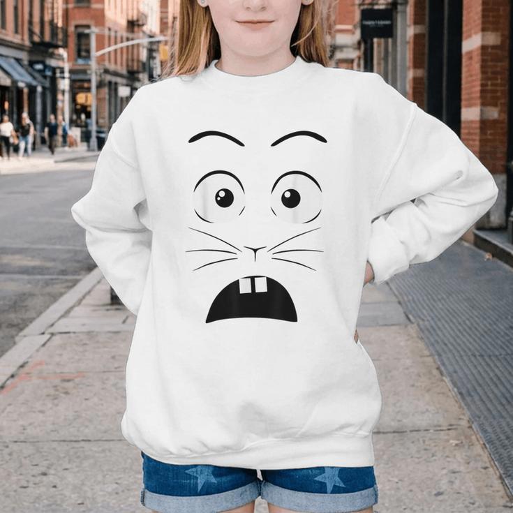 Creepy Carrots Halloween Book Character Costume Youth Crewneck Sweatshirt