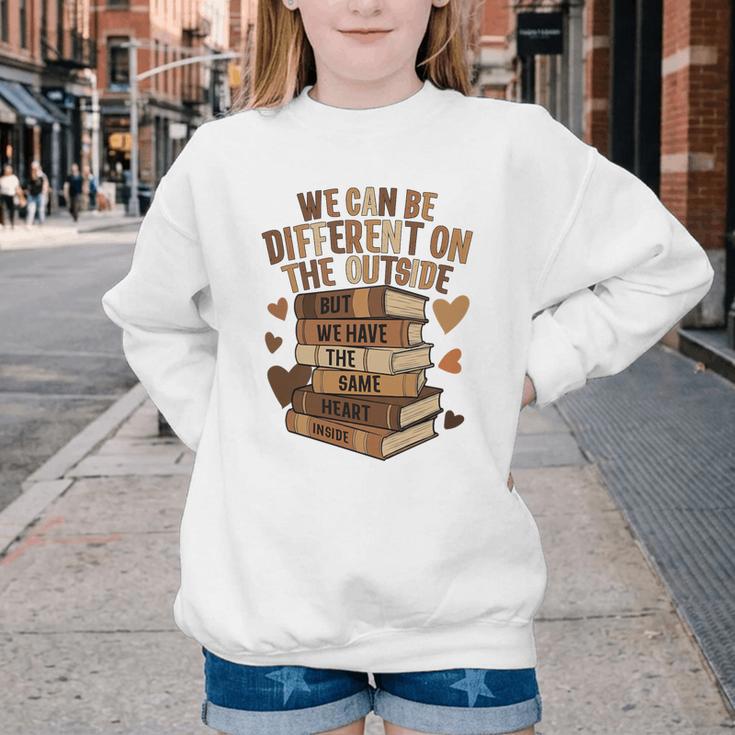 We Have The Same Heart History Month Book Lover Women Premium Tri-Blend Youth Crewneck Sweatshirt We Have The Same Heart History Month Book Lover Women Premium Tri-Blend Youth Crewneck Sweatshirt
