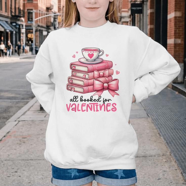 Retro Groovy Valentine Men Women Kid Tees By Emily All Booked For Valentines Book Reading Bookworm Nerdy Youth Crewneck Sweatshirt Retro Groovy Valentine Men Women Kid Tees By Emily All Booked For Valentines Book Reading Bookworm Nerdy Youth Crewneck Sweatshirt