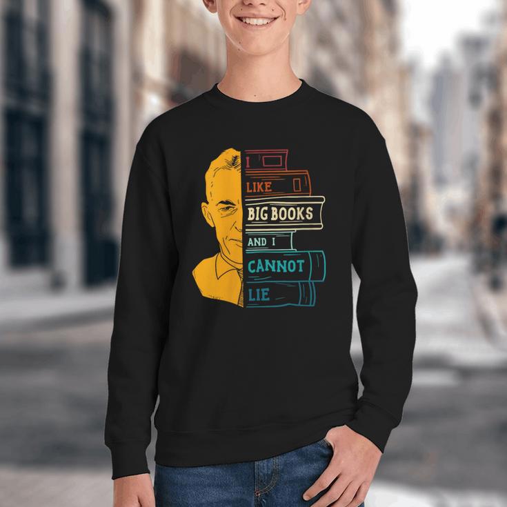 I Like Big Books And I Cannot Lie Apparel Youth Crewneck Sweatshirt I Like Big Books And I Cannot Lie Apparel Youth Crewneck Sweatshirt