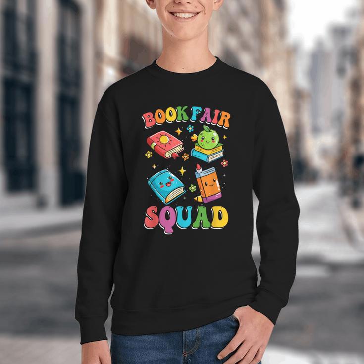 Book Fair Squad Youth Crewneck Sweatshirt