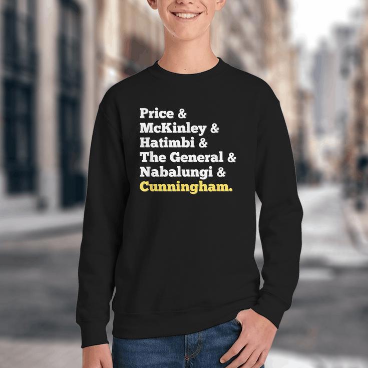 The Book Of Mormon Musical Characters Youth Crewneck Sweatshirt The Book Of Mormon Musical Characters Youth Crewneck Sweatshirt